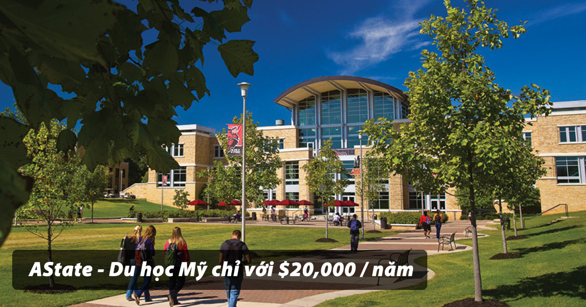 Arkansas State University – Du học Mỹ chỉ với $23,000 / năm