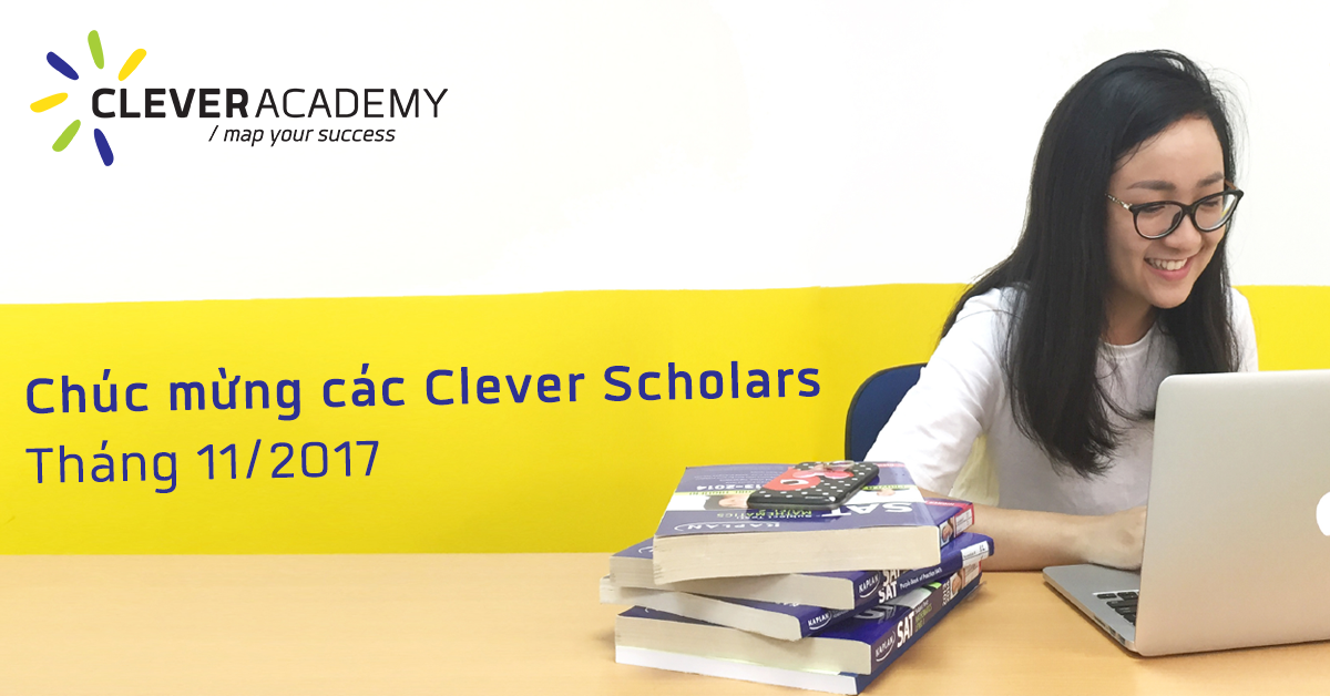 Luyện thi SAT tại Clever Academy: Chúc mừng các học sinh xuất sắc!