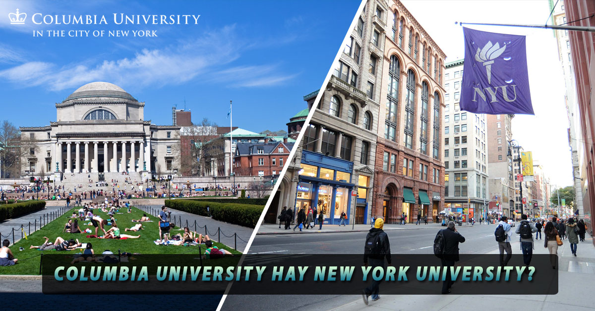 Columbia University hay New York University?