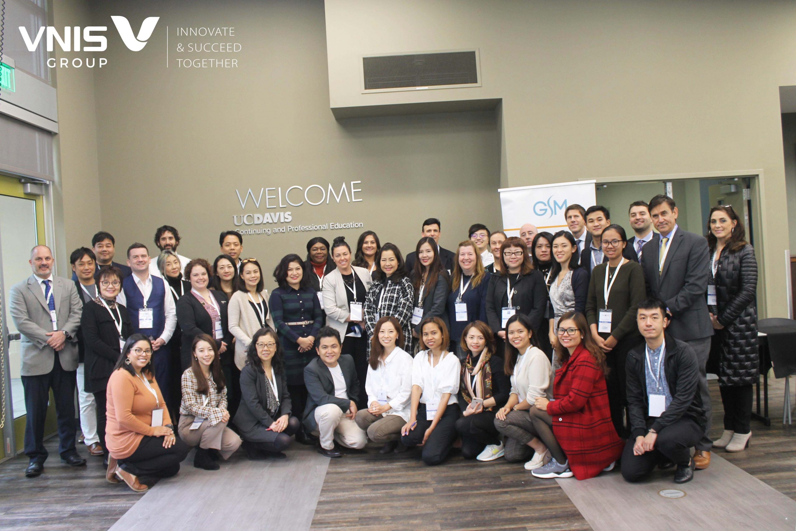 BAN LÃNH ĐẠO VNIS TẠI CÁC TRƯỜNG ĐẠI HỌC BANG CALIFORNIA, MỸ