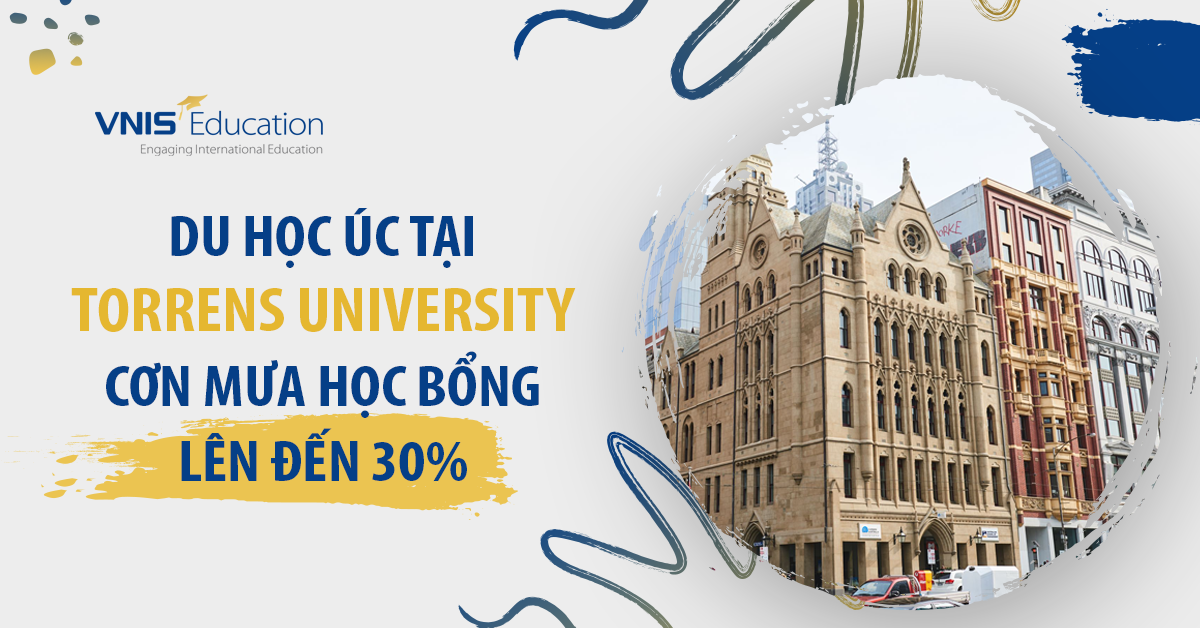Du Học Úc tại Torrens University: Cơn mưa Học bổng lên đến 30%