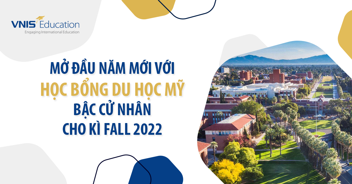 Tổng hợp một số Học bổng Du học Mỹ bậc Cử nhân năm 2023