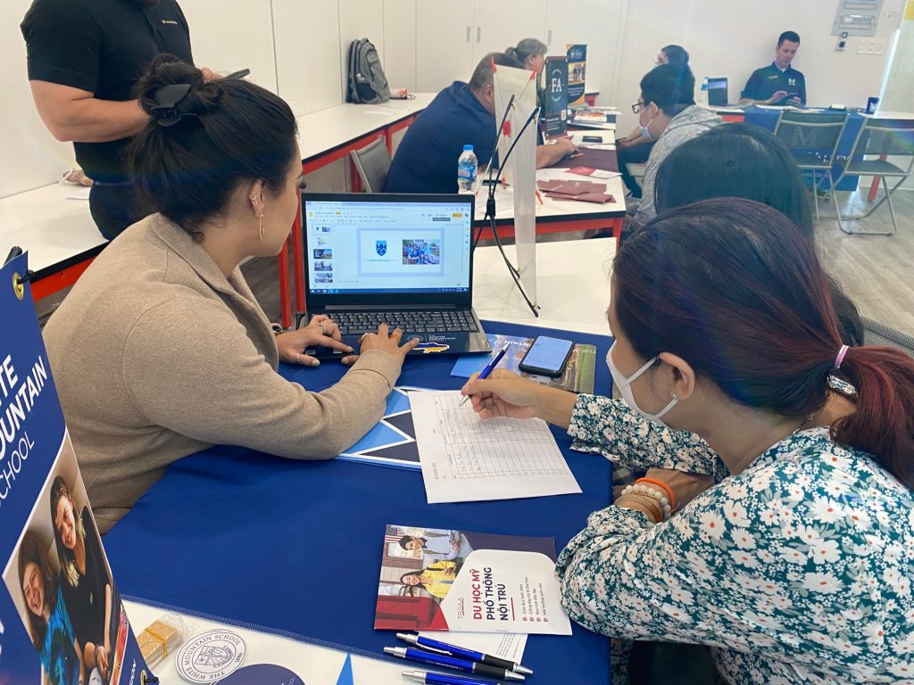 Our first post-COVID-19 U.S. Boarding School event went well!