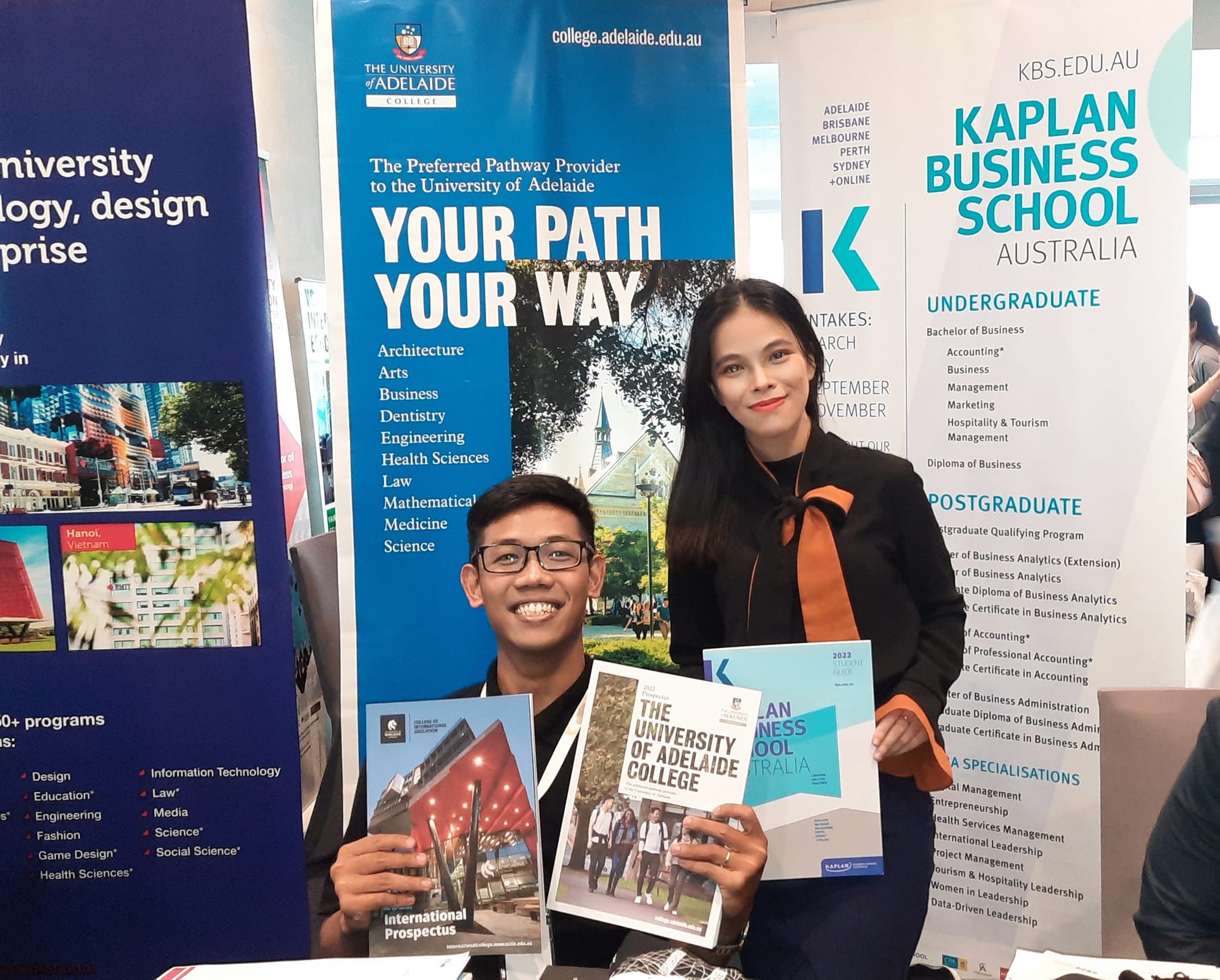 VNIS Education tham dự GSP FAIR T4/2022 – Giao lưu cùng các trường Đại học Úc