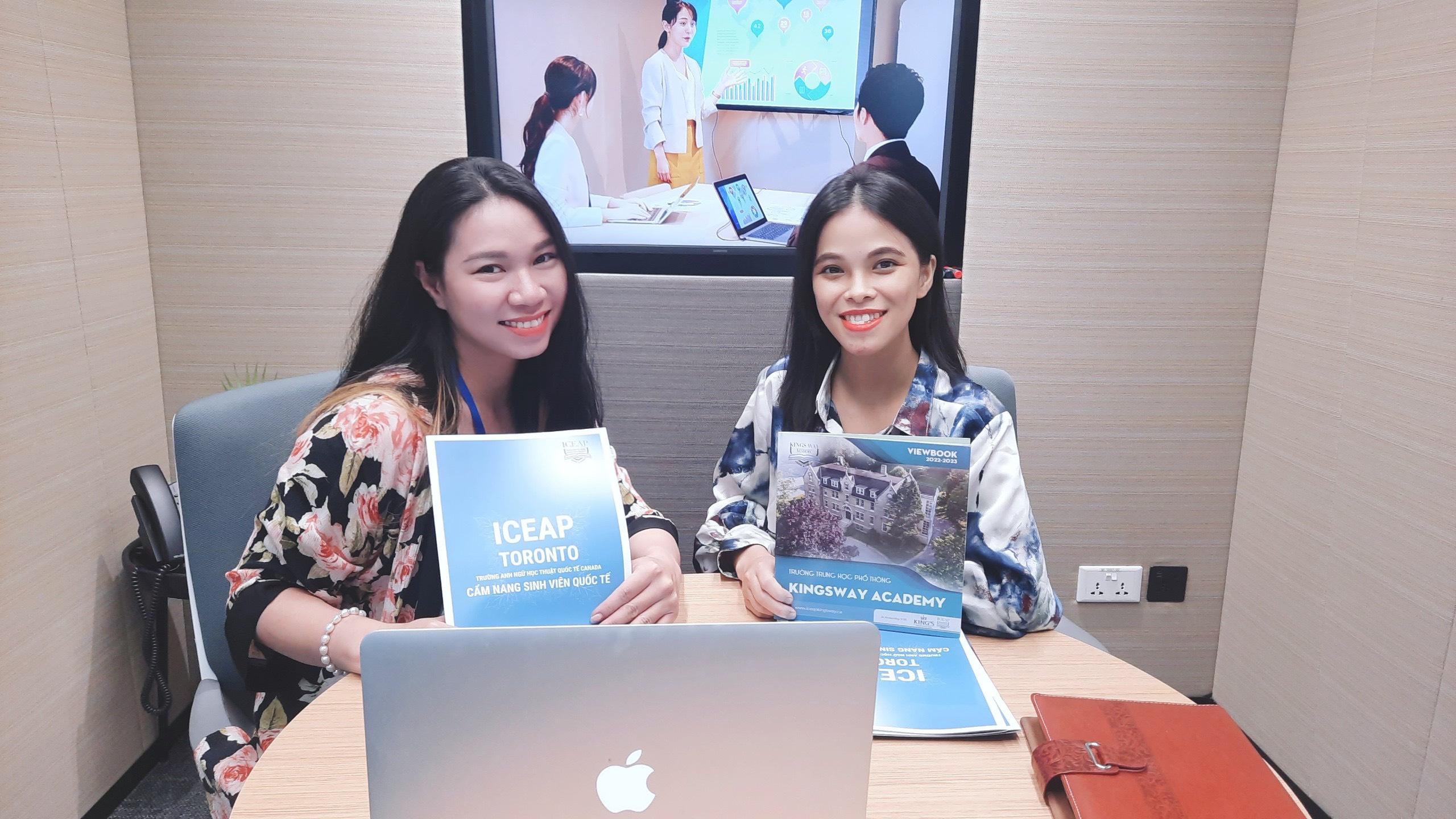 Chào đón Đại diện ICEAP Toronto và Kingsway Academy ghé thăm văn phòng VNIS Education