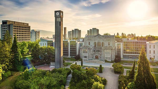 Cac truong dai hoc o Vancouver Canada
