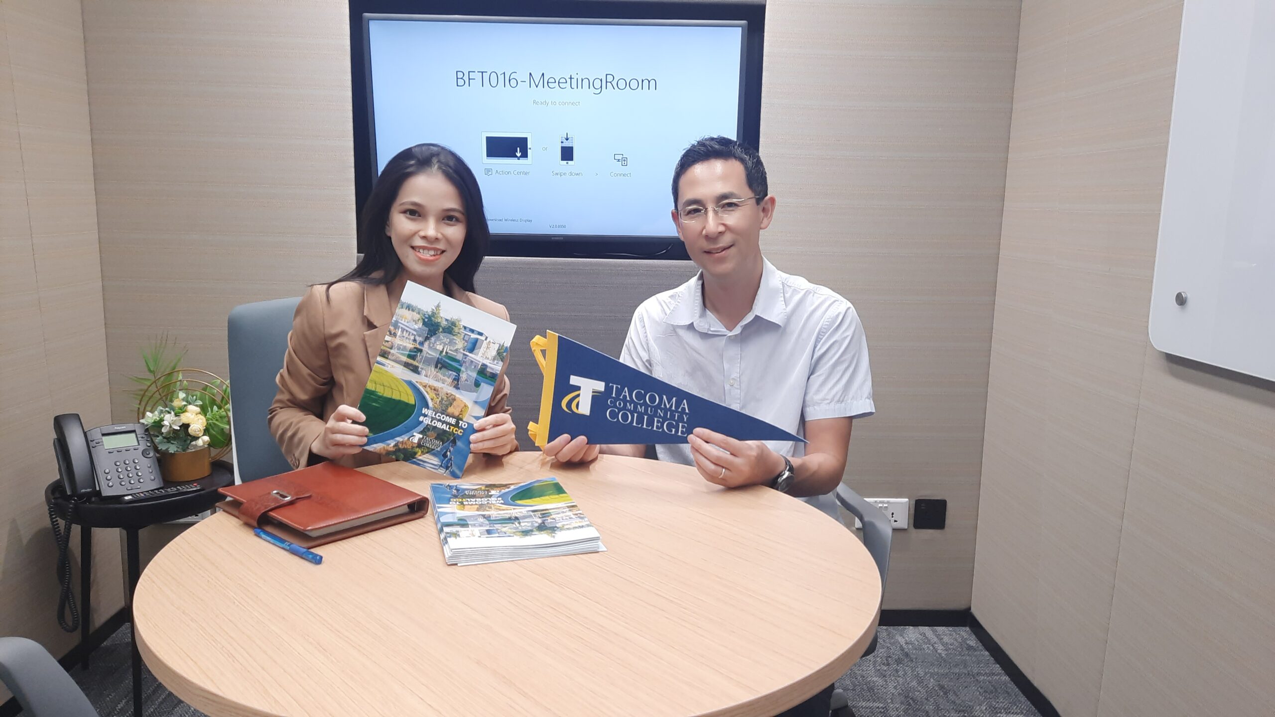 VNIS Education gặp gỡ Đại diện Tacoma Community College, Washington, Mỹ