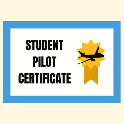 3 student pilot cert