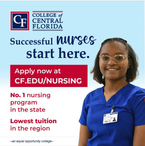 Study Nursing at the College of Central Florida