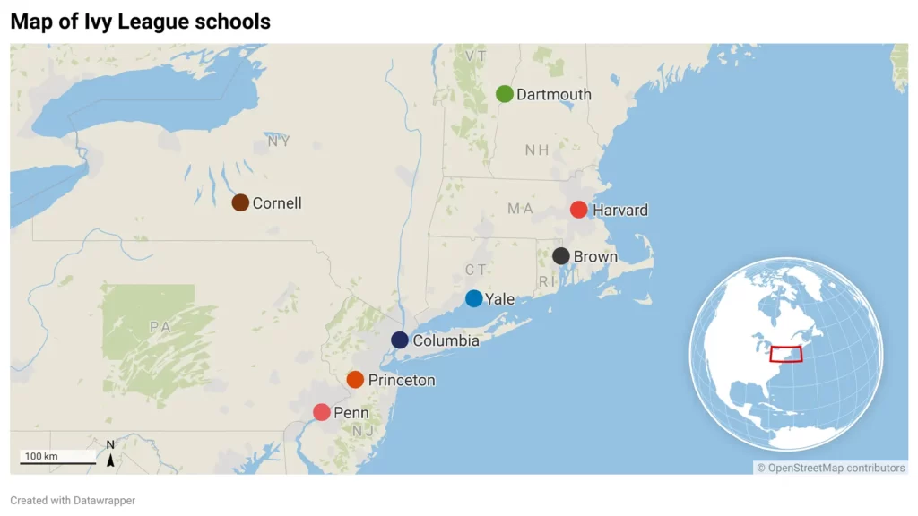 Ivy League Schools – Why Called the “Ivy Leagues?