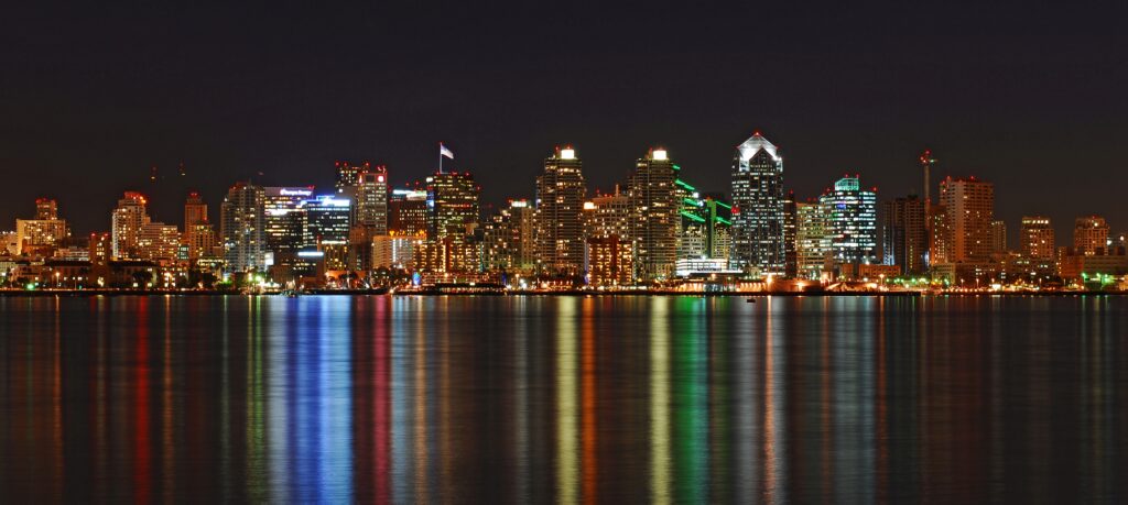 San Diego reflecting pond