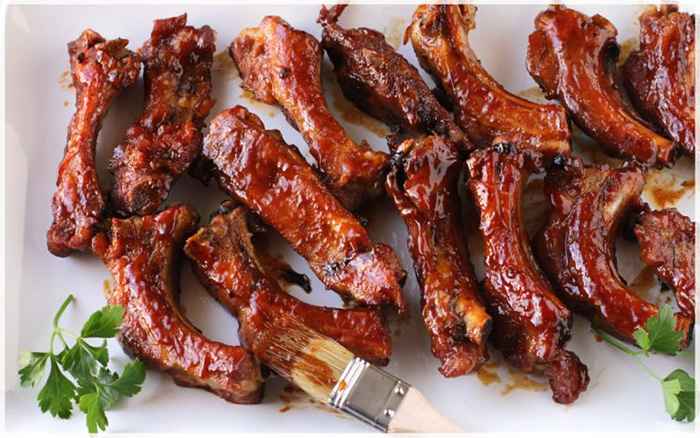Sườn nướng BBQ Mỹ