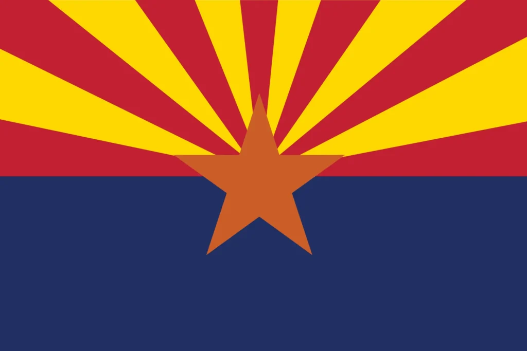 Lá cờ của Bang Arizona