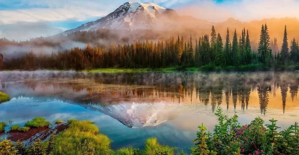 Dãy núi Cascade (Cascade Range) là xương sống của Bang Washington
