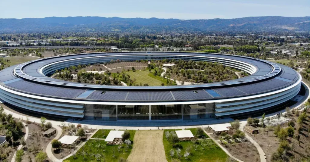 Thung lũng Silicon, nằm ở phía Nam của San Francisco Bay Area