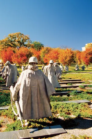 Korean War Veterans Memorial Washington DC