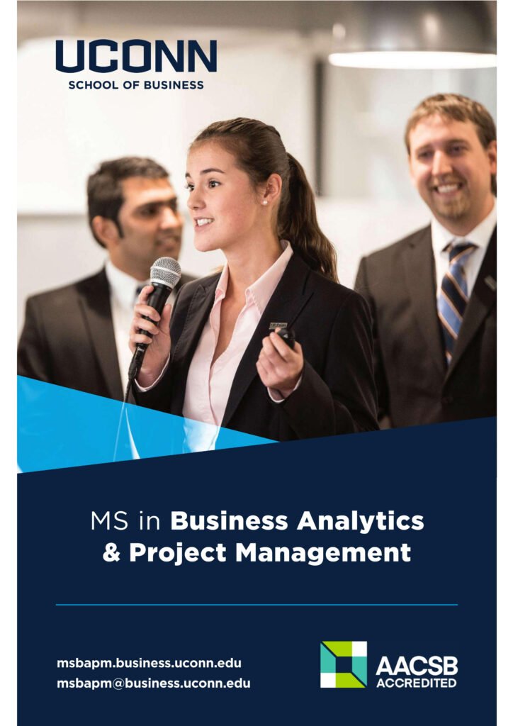 Master of Science in Business Analytics & Project Management (MS. BAPM) at UConn