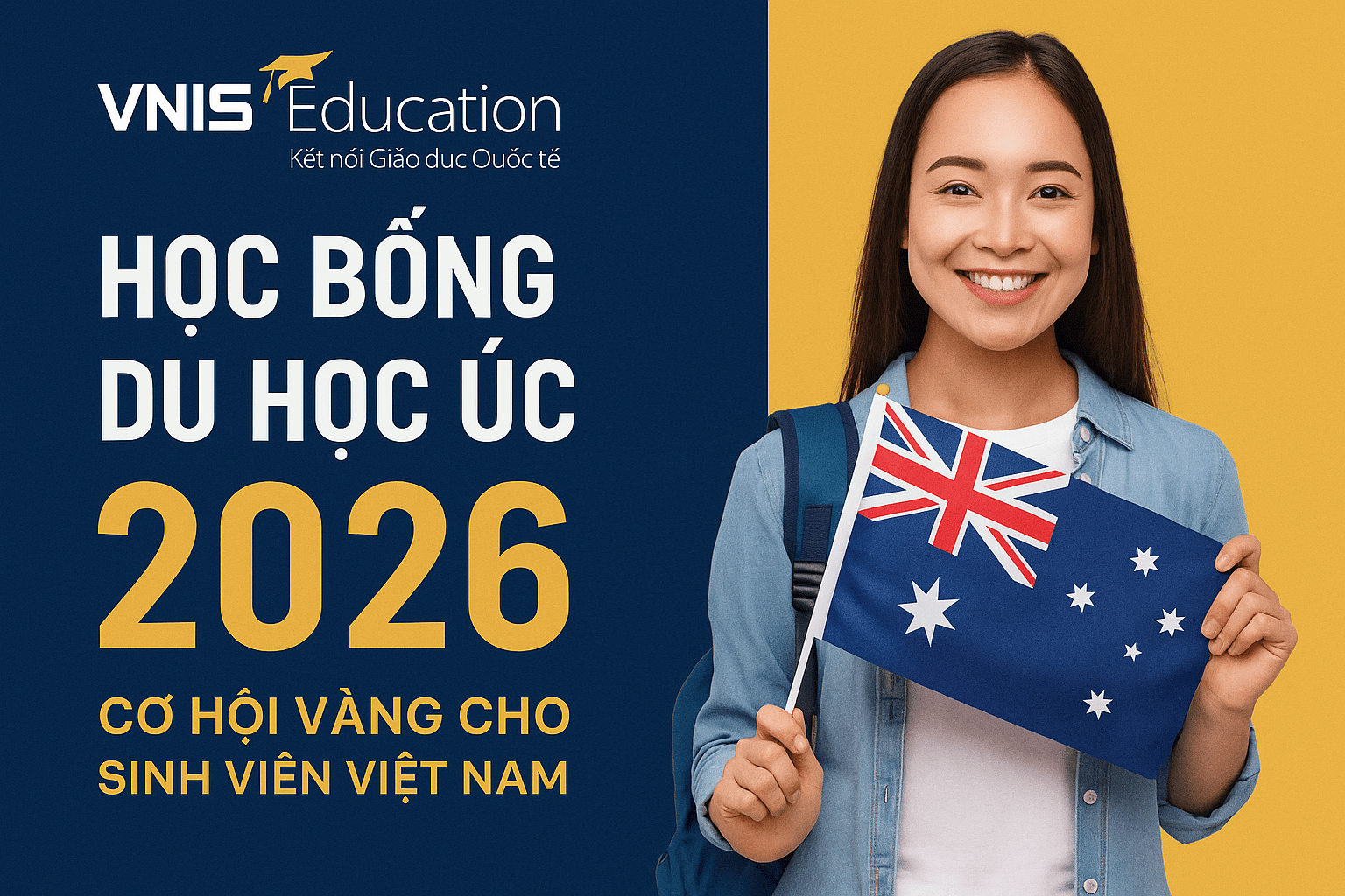 Học bổng du học Úc 2026 – Cơ hội vàng cho sinh viên Việt Nam